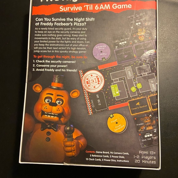 FIVE NIGHTS AT FREDDY'S
SURVIVE TIL 6AM GAME - Picture 13 of 13